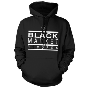 Black Market Records Classic Hoody - Black