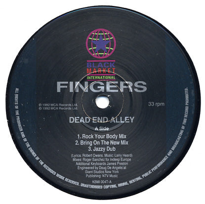 Fingers - Dead End Alley