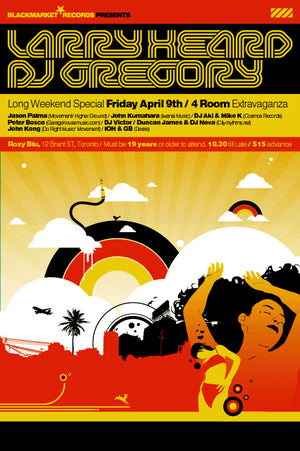 Larry Heard / DJ Gregory - Toronto April 9