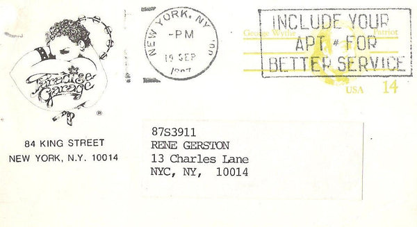 Paradise Garage Final Weekend Invite
