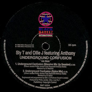 Sly T and Ollie J feat. Anthony - Underground Confusion