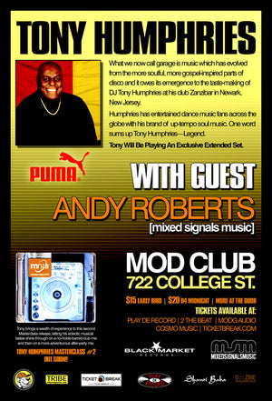 Tony Humphries / Andy Roberts - Toronto
