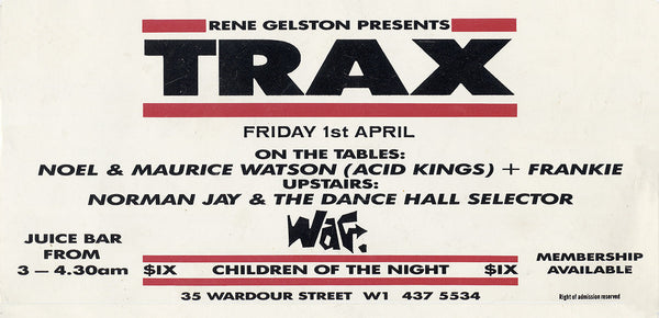 Trax at The Wag