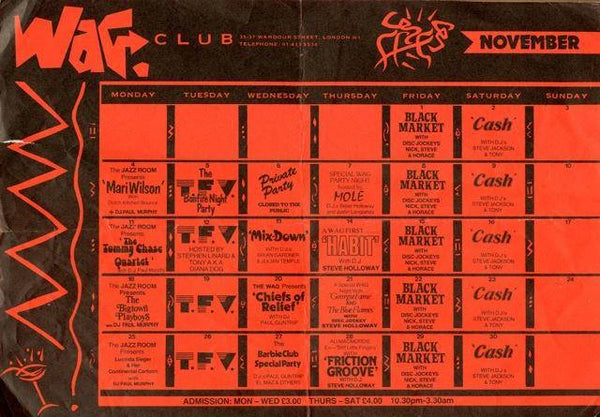 The Wag Calendar ft. Black Market Fridays