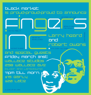 Fingers Inc. - Toronto March 31