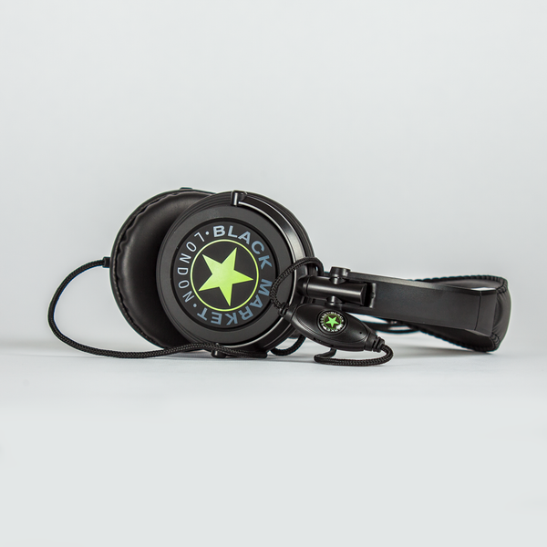 Black Market ML101 Headphones - Lime Green