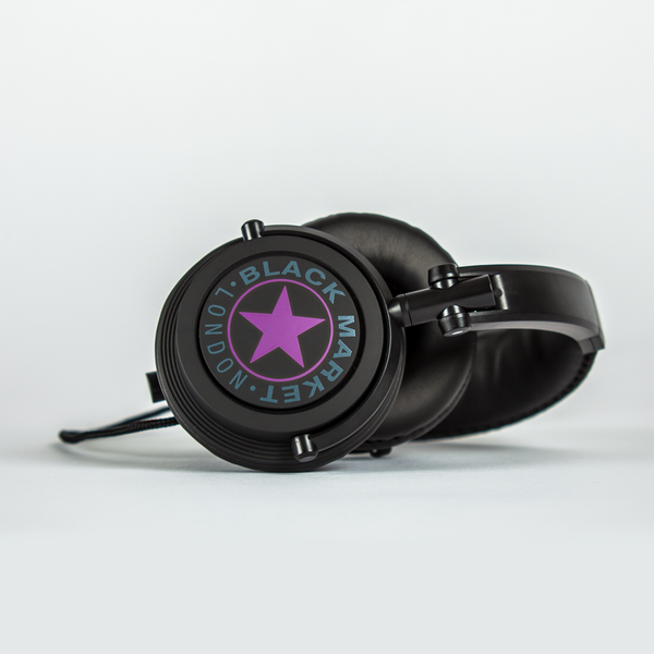 Black Market ML101 Headphones - Purple