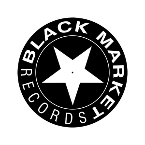 Black Market Records Slipmats - Black/White