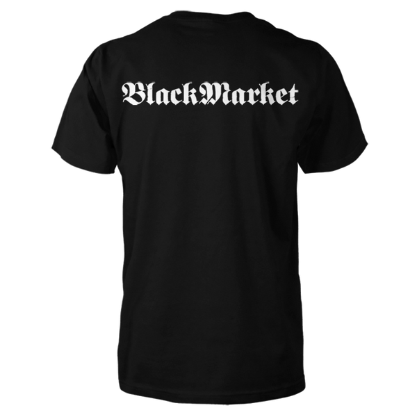 Black Market Gothic T-Shirt - Black (back)